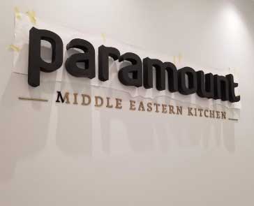 3 D sign